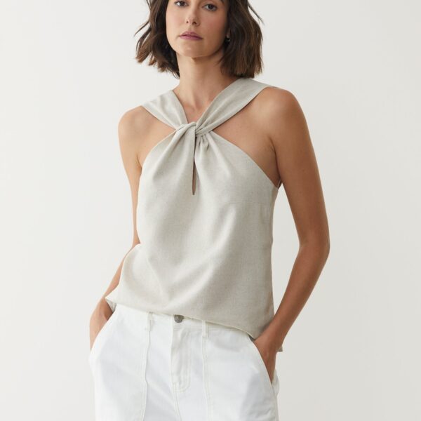 Regata Regular Halter Neck - Natural
